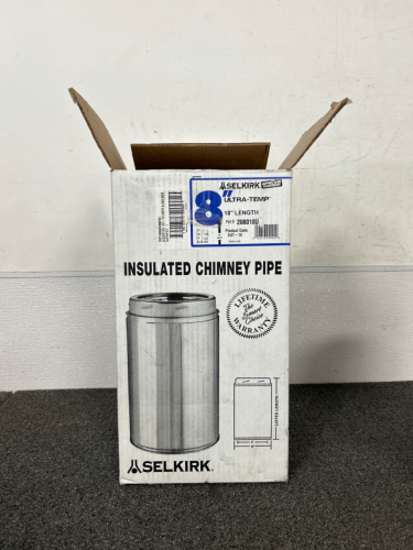 Selkirk 8&rdquo;x 18&rdquo; Ultra Temp Insulated Chimney Pipe