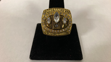 Size 10.5 1988 San Francisco 49ers Championship Ring Replica