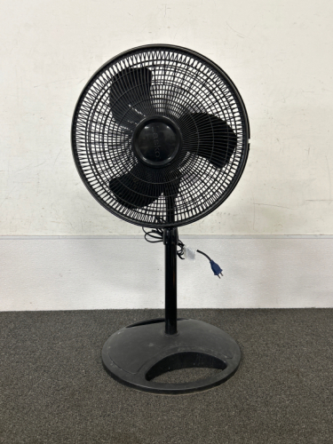 Lasko Adjustable Standing Fan Powers On