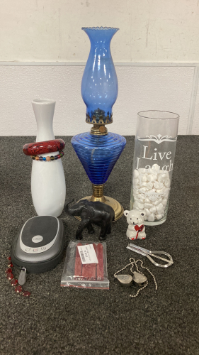 Oil Lamp, Vases And More