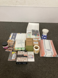 Lock Journal, Small Vase, Calender, Satin Pillowcase, Cocktail Smoker Kit, and More