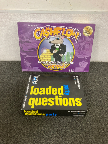 Cashflow Rat Race Game And loaded Party Questions Game