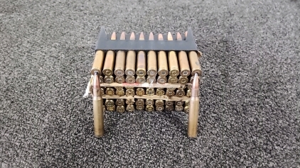 62 Cartridges Of Mixed 30-06 Rounds