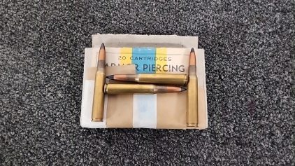 20 Cartridges Of DEN 43 30-06 AP Rounds