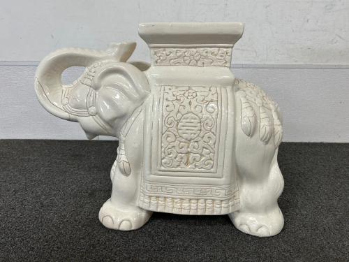 Ceramic decorative Elephant Plant Stand 21”x 17”