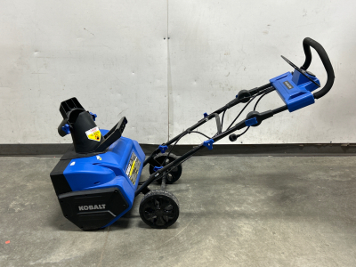 Kobalt Snowblower Newlike Condition Please Inspect