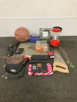 Outdoorsman Kit, Basketball Ball, Camping Lamp, Floor Mate, And More