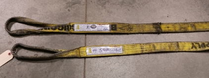 (2) 6 Foot Heavy Duty Tow Straps