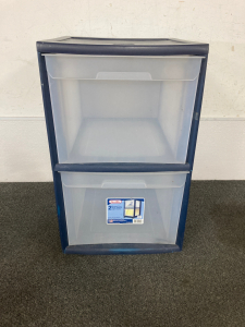 Sterilite (2) Drawer Stoarge