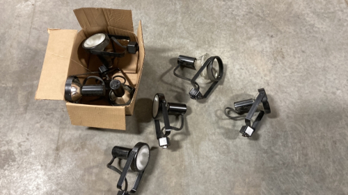 Box of track lights