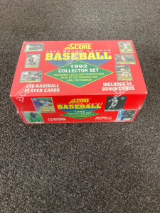 Score 1992 Major League Sport Cards