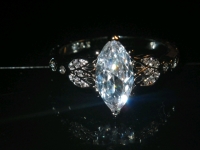 Engagement Ring Nice Quality Size 8.5