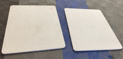 (2) 36&rdquo;x48&rdquo; Grey bulletin boards