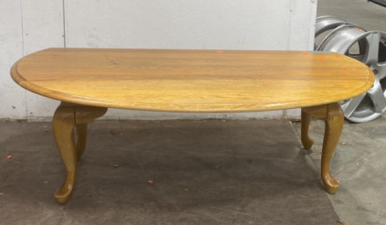 50&rdquo;x16&rdquo; Brown Coffee Table