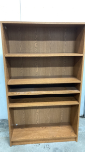 Brown Bookshelf w/ Adjustable Shelves