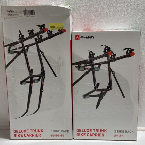 (1) 3-Bike Trunk/SUV Rack, (1) 2-Bike Trunk/SUV Rack