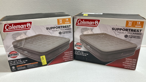 (2) Coleman Queen Air Mattresses