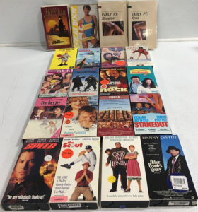 (20) Assorted VHS Movies