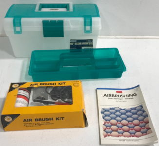 Keter Art Craft Box, Air Brush Kit