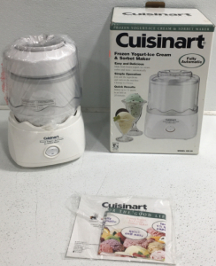 Cuisinart Frozen Yogurt - Ice Cream & Sorbet Maker