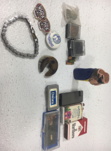 Lighters, Money Clip, Pins, And More