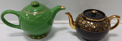 (2) Tea Pots