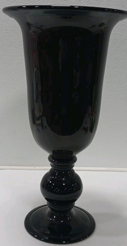 Large Decorative Black Vase