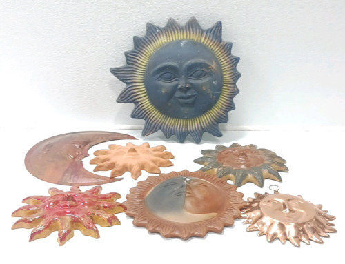 (6) Sun Wall Decore (1) Moon