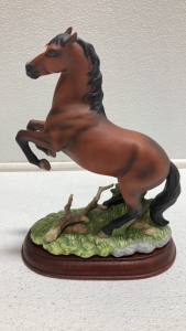 Porcelain Horse Figurine