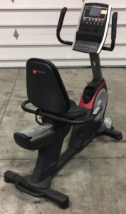 Free motion Recumbent Excercise Bike With IPod Compatibility