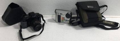 Minolta Maxxium 7Xi Camera, Sony FD Mavica Camera