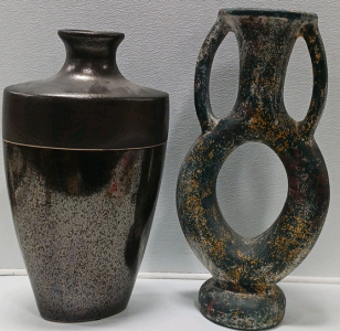 (2) Decorative Vases