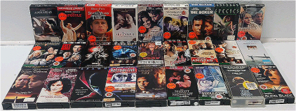 (24) VHS Box Hit Movies Including Apollo 13, Hope Floats, Spawn And More