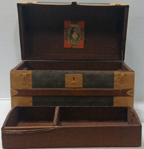 Vintage Trunk With Shelf