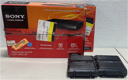 (2) Sony DVD Players (2) CradlePoint Dual Band Wireless Routers