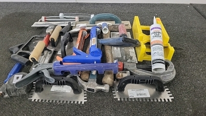 Tile Finishing Tools, Caulk Guns, Ceramic Tile Caulk, Saws and More