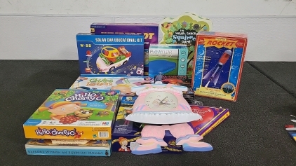Inflatable Pool, HI Ho Cherry-O, Chutes and Ladders, and More