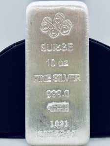 10-oz .999 Fine Silver Bar