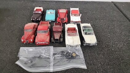 Collectable Metal Cars with Parts