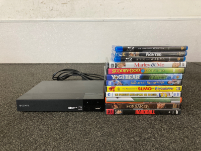 DVD Player & Movie Bundle