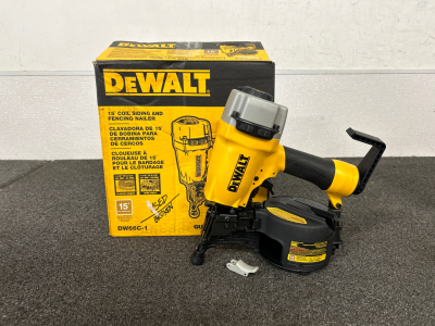 Dewalt Coil Siding and Fencing Nailer unable to Test Please Inspect