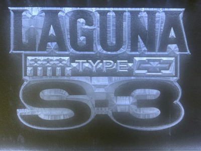 Luguna Type S3 Light up Sign Powers On