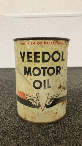 Antique Veedol Motor Oil Can