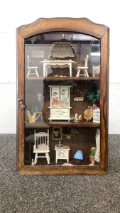 Miniature Scene Cabinet