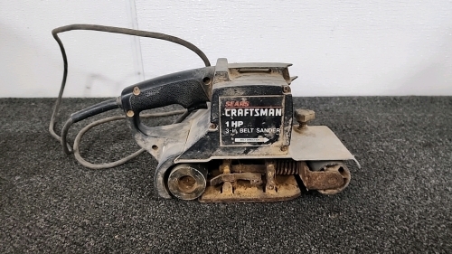 Sears Craftsman 1 Hp 3-In. Belt Sander