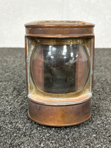 Vintage Marine Copper Stern Lantern