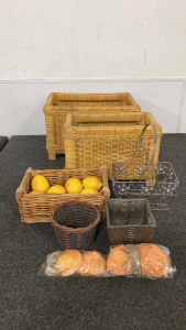 Baskets, Seashells And More