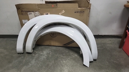 White 2009-2019 RAM 1500 Fender Flares