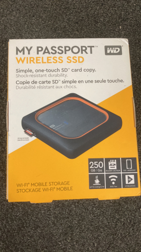 My Passport Wireless SSD. Simple, One-Touch SD Card Copy.