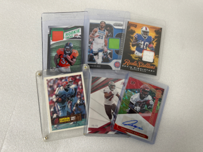 Autographed and Patch Sports Cards